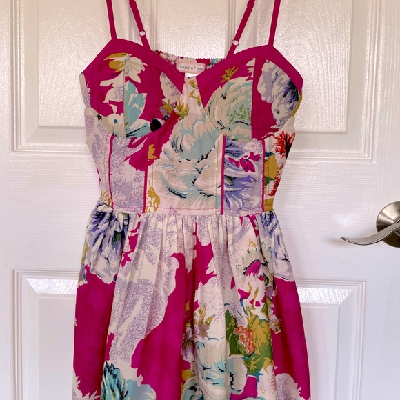 NWOT Floral Bustier Dress - Picture 3 of 8
